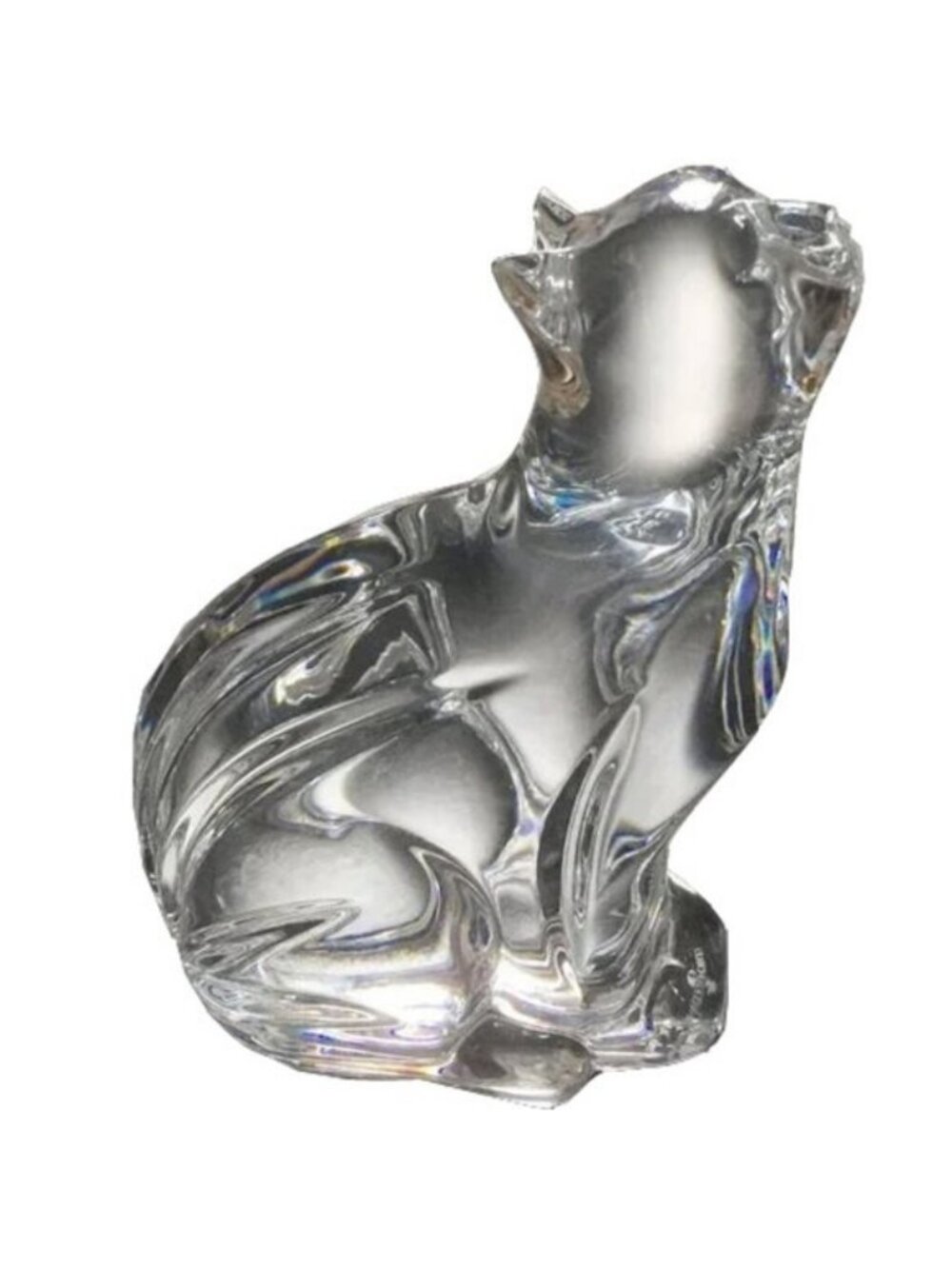 Waterford ☘️ 5" tall Cat 👀 Looking Up Figurine